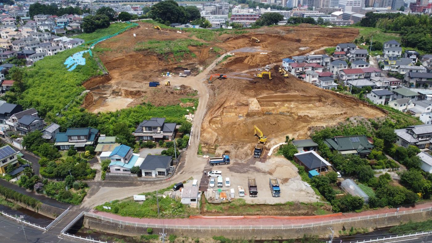 仮形成造成中