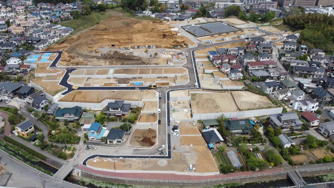幅員8.5ｍメイン道路舗装工