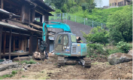 建物が残っている土地