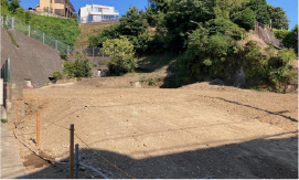 建物が残っている土地